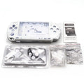 Full Set Housing Shell Case for PSP 3000 PSP3000 03 Version Console Replacement Cover with Buttons Screws Kit Game Accessories 1 Quake white