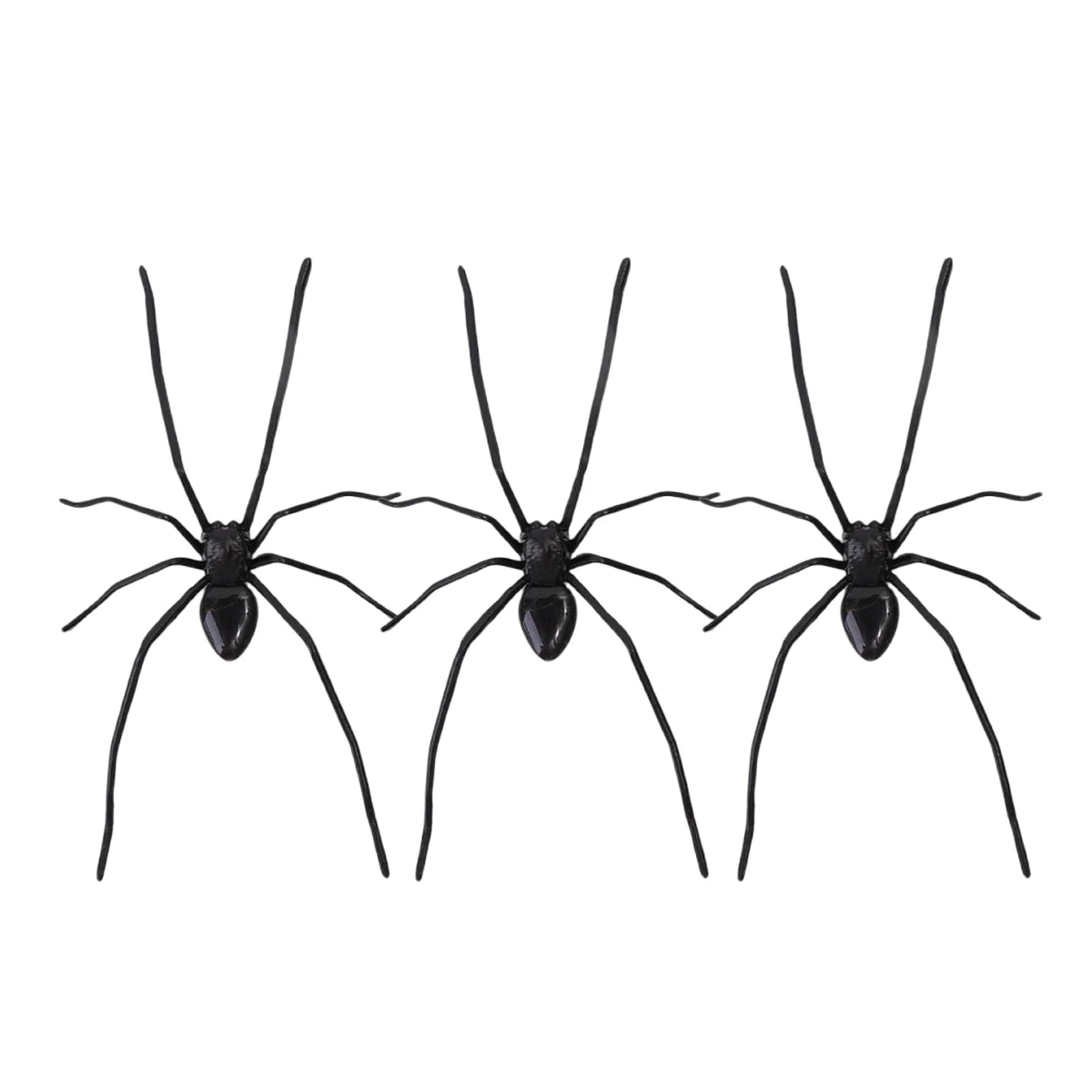 Simulated Spider Magnetic Refrigerator Sticker Funny Prank Horror Halloween Decor Kitchen Whiteboard Locker Multi-Scene Decor Quake 3PCS