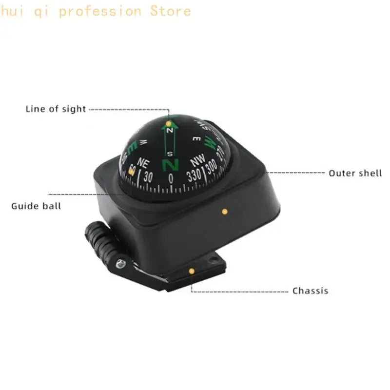 Weatherproof 360 Rotating Dashboard Guidance for Vehicle Direction Positioning H8WE Quake China Mainland