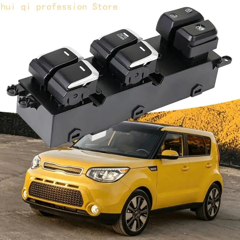 Window Button Unit 93570B2100CA Window Control for Daily Door Glass Repair Use H8WE Quake
