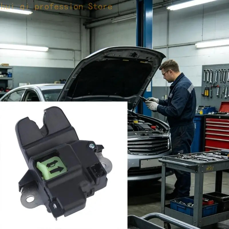 Rear Lock Service Actuator 81230A7020 for Trunk Position Replacement with Plastic Housing Build, Mount Points H8WE Quake