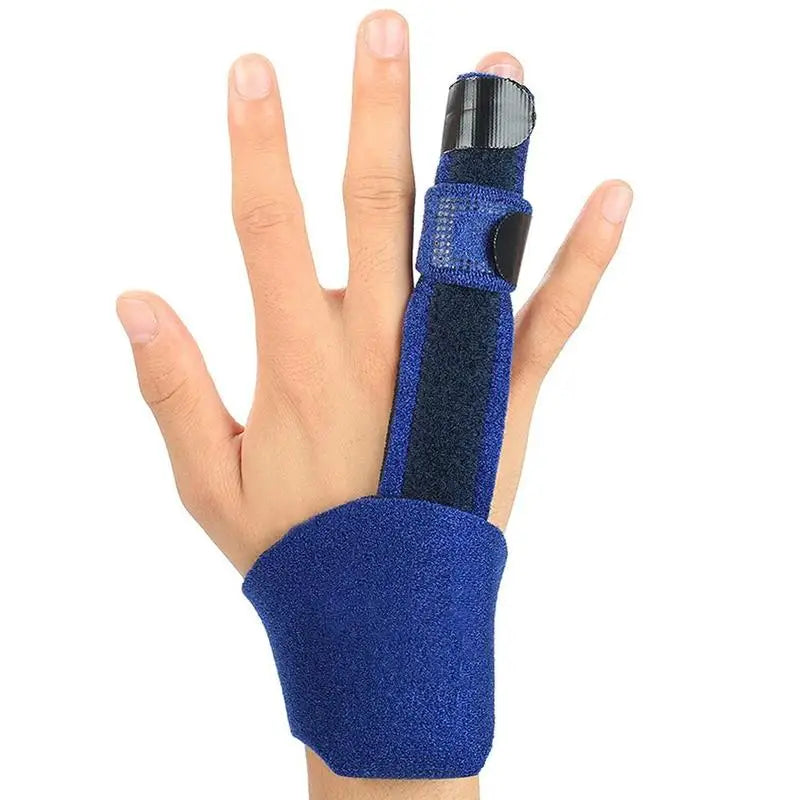 Trigger Finger Splints, Finger Brace Adjustable Locking Straightener Hand Support Brace for Sprains, Arthritis,Knuckle Tendon Quake