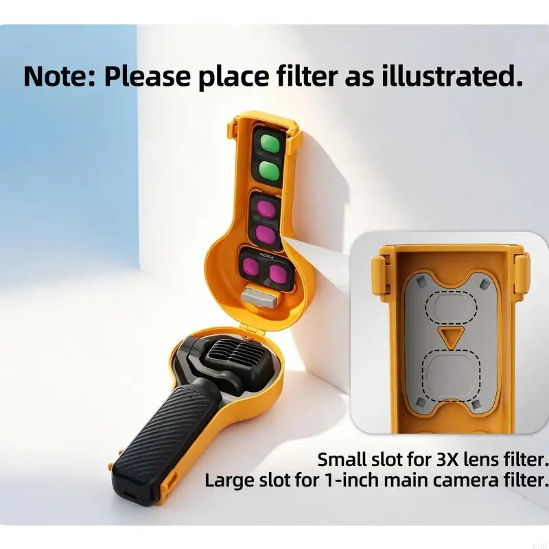 Protective Case for Pocket 4P Camera Shell Top Cover Filter Slot Design K1KF Quake