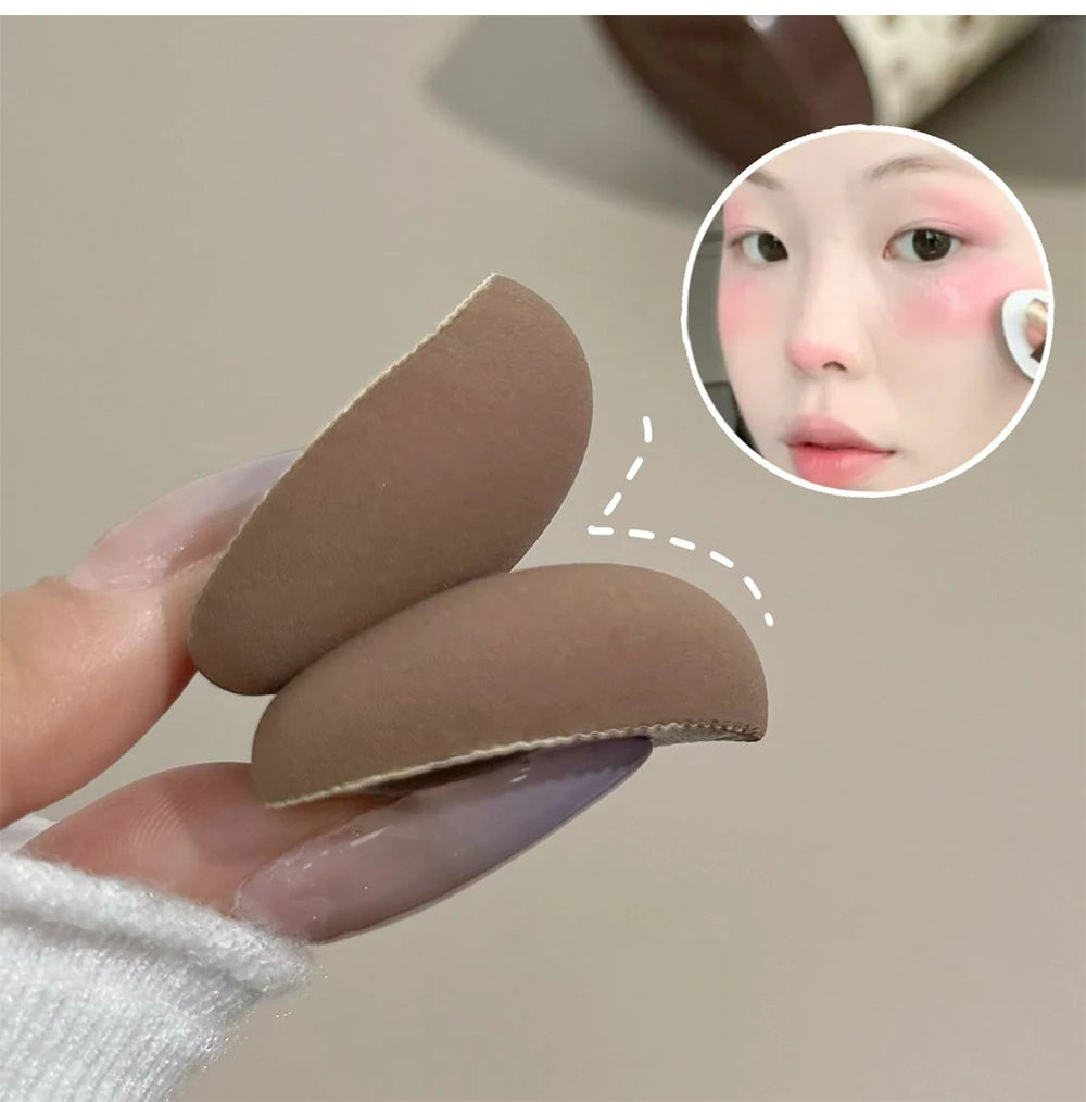 5Pcs Mini Finger Puff Foundation Small Air Cushion Powder Sponge Face Concealer BB Cream Cosmetic Applicator Makeup Tools set Quake