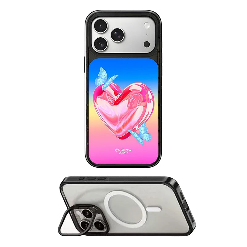 6092076 Impact Case - Mirror / Glaze Magnetic Cover: Compatible with IPhone 18 17 Pro Max 18Pro Quake
