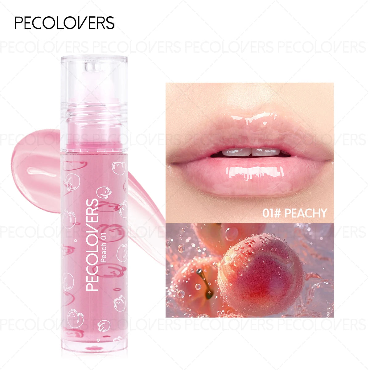 Lip Balm, Moisturizing Lips, Fruity Lip Gloss, Tinted Lip Balm, Long-lasting, Non-drying, Lip Cosmetics Quake 01