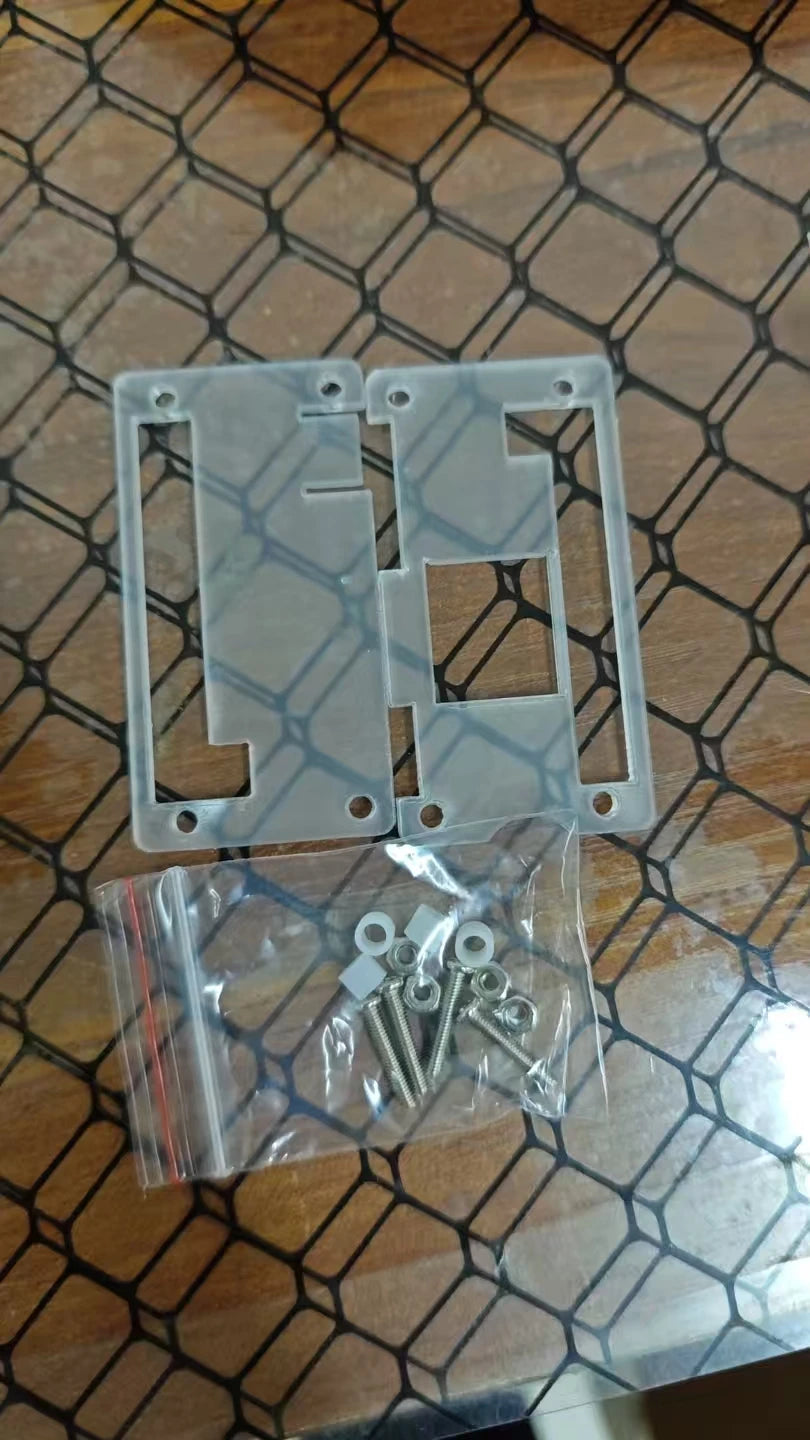Zero Acrylic Raspberry Pi Case 3 Colors Box Shell Transparent Black Blue Acrylic Enclosure Clear Box for RPI Zero Quake