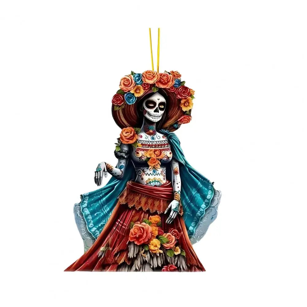 Car Pendant Style Skeleton Bride Car Pendant for Halloween Decor Hanging Accessories for Auto Tabletop Spooky Indoor Outdoor Quake D China