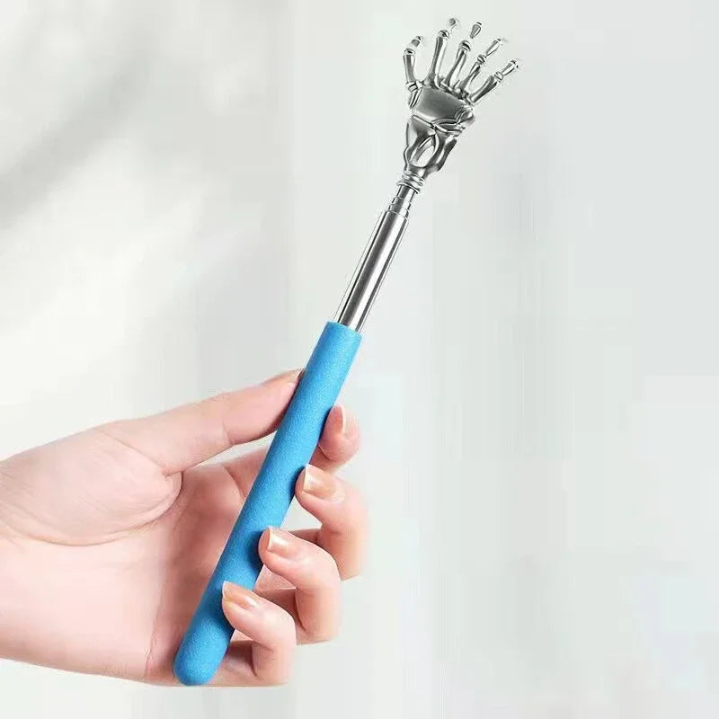 Stainless Steel Back Scratcher Telescopic Claw for Back Scraper Massage Relax Old Man Happy Health Products Massage Tools Quake