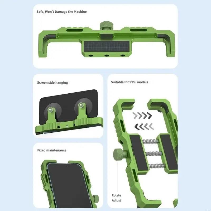 Phone Screen Separator Opener Clamp Motherboard Holder With Adjustable Width And Suction Cup For Secure Holding K1KF Quake