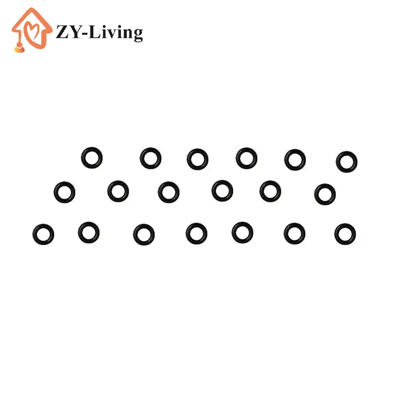 50pcs/lot High Pressure Water Gun Cleaning Outlet O-ring Rubber Ring Black Car Wash Machine Accessories Quake