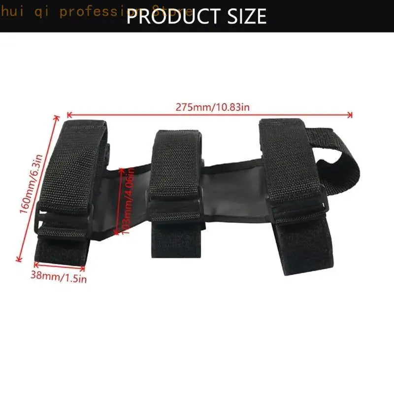 Car Extinguishers Mount Strap Extinguishers Holder Adjustable Roll Rod Fixed Strap Extinguisher Mount H8WE Quake
