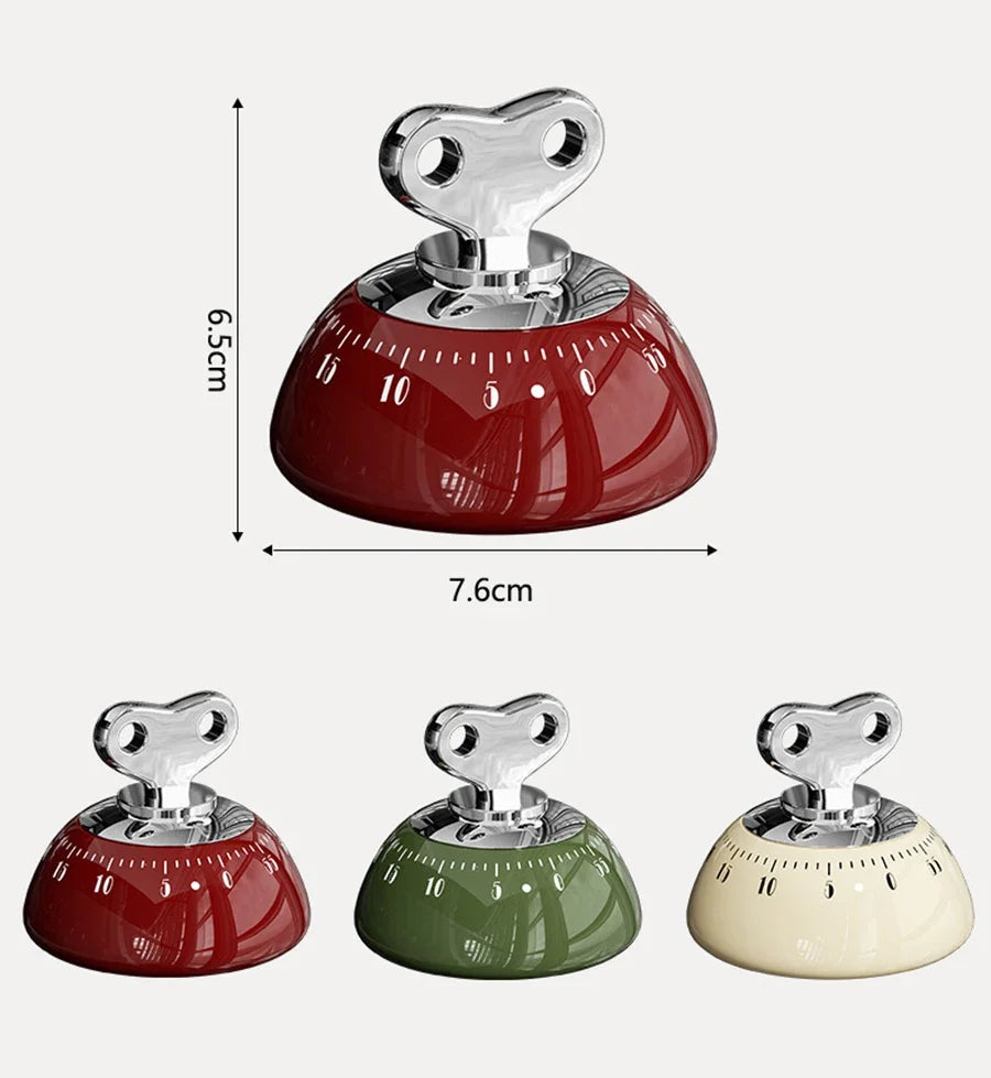 Digital Kitchen Timer Mechanical Spring Operated Timer for Cooking And Baking Quake
