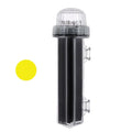 Outdoor Lighting Waterproof Solar Net Mark Light Solar Dual Mode Anchor Light Marine Navigation Light Outdoor Quake Yellow