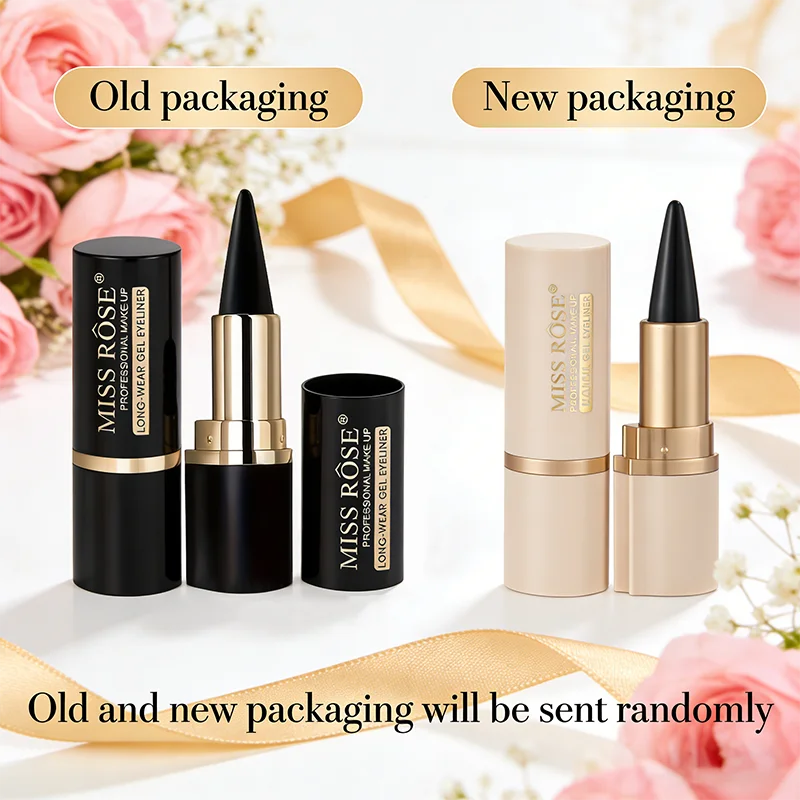 Waterproof Creamy Eyeliner Stick Sweat-Proof Long-Lasting Easy Application Half Count for Daily Makeup Quake 04