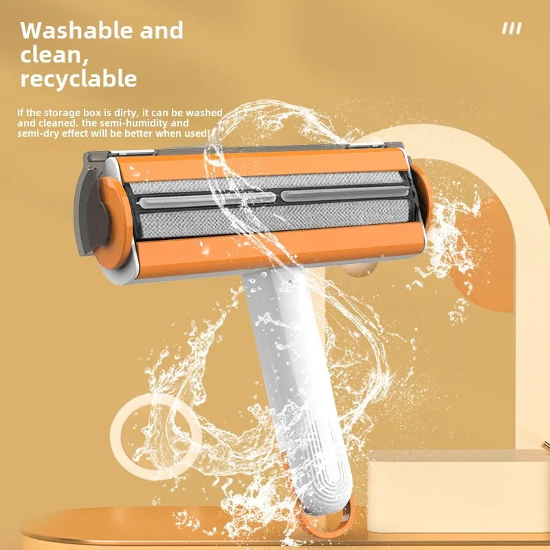 Multifunctional Pet Curler Portable Washable Clothes Hair Remover Efficient Household Dog and Cat Roller Hair Stick Tool Quake