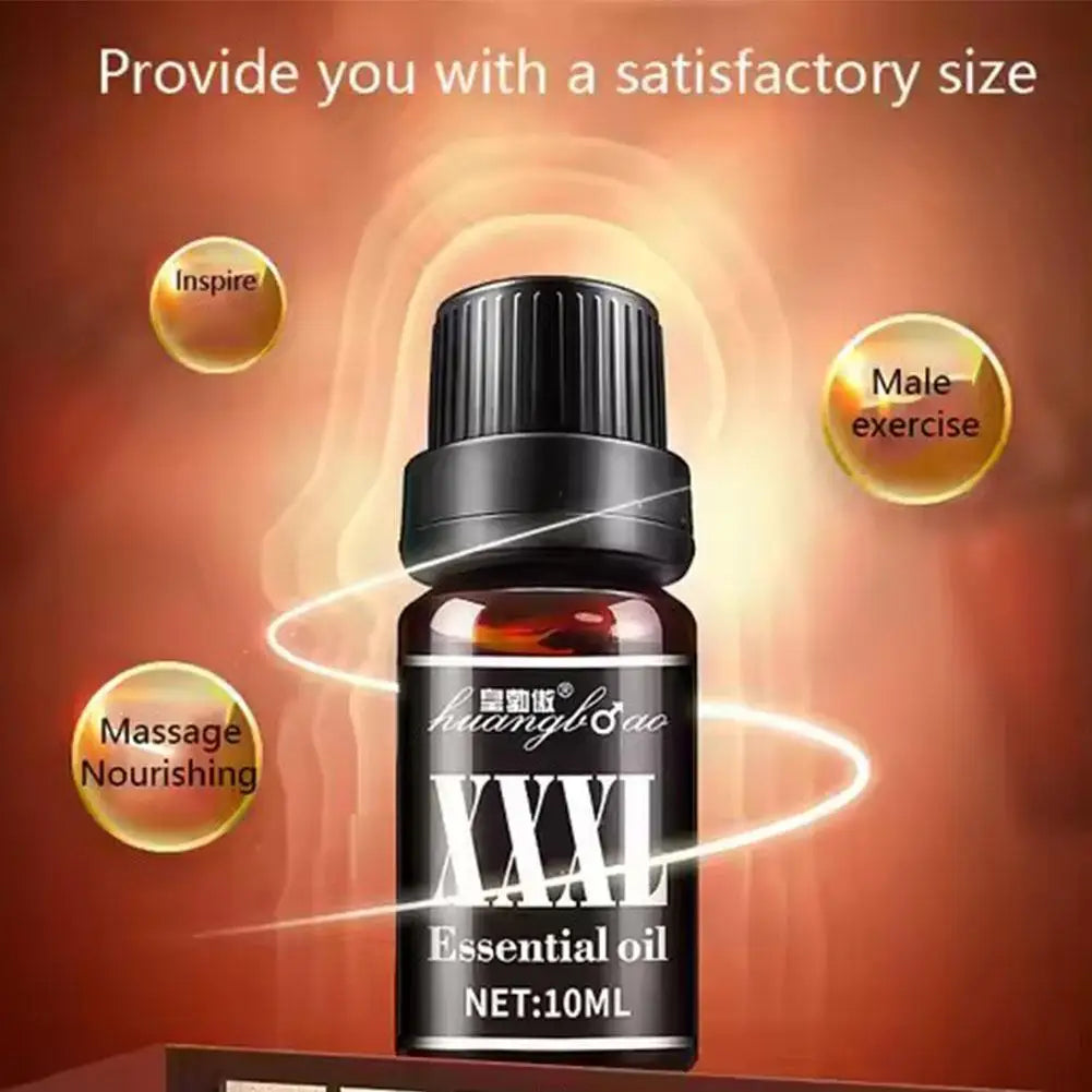 Men's Big Size XXXL massage oil Enlargement Gel Lasting Erection Massage Oil Enlarge Thickness, Strength & Prolonged Performance Quake