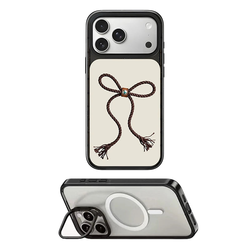 6092055 Impact Case - Mirror / Glaze Magnetic Cover: Compatible with IPhone 18 17 Pro Max 18Pro Quake stand (MagSafe) 3 for iPhone17 Pro Max