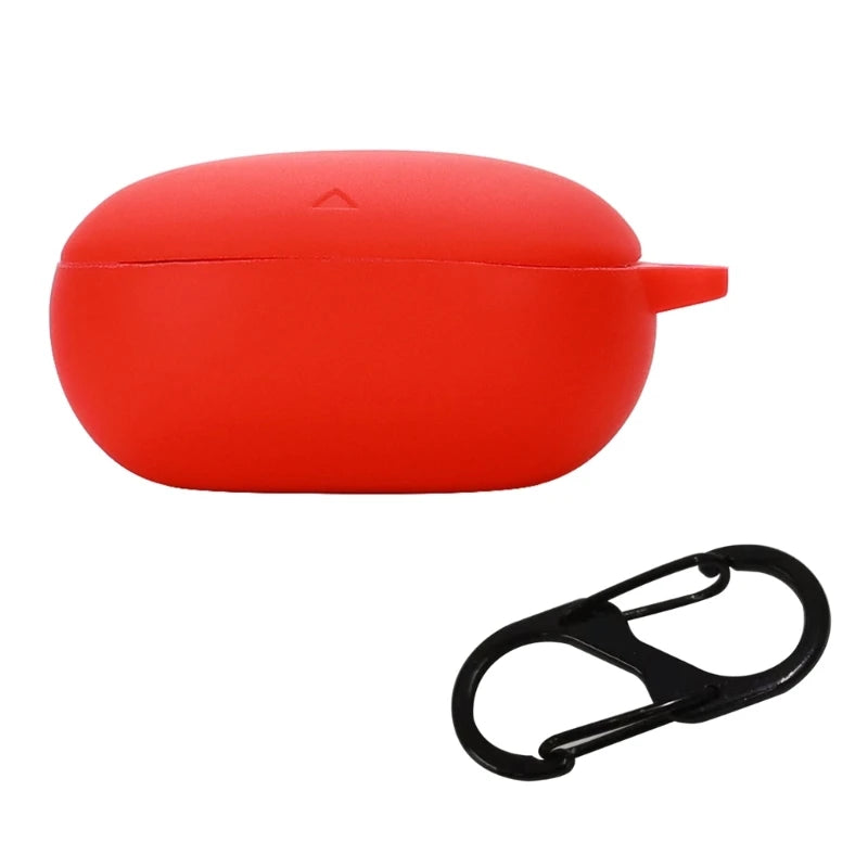 Headset Shockproof-Housing Skin-friendly Cover for Soundcore Liberty 4 Washable Shells Protect Non-slip Impact-resistant K1KF Quake Red