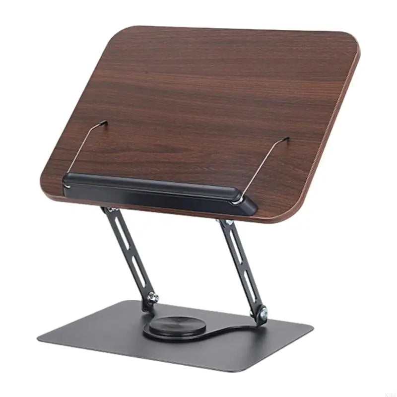 Book Stand for Reading Adjustable with 360 Degree Rotating Base Book Holder K1KF Quake walnutswivel China Mainland