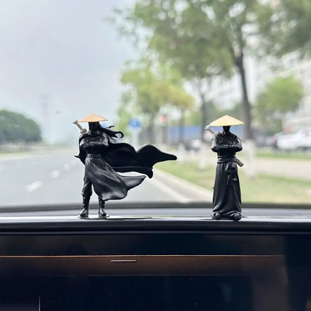 Dashboard Decor Car Dashboard Ornament Figure Sculpture Waterproof Dollhouse Statue Easy to Clean Office Desk Decoration Quake