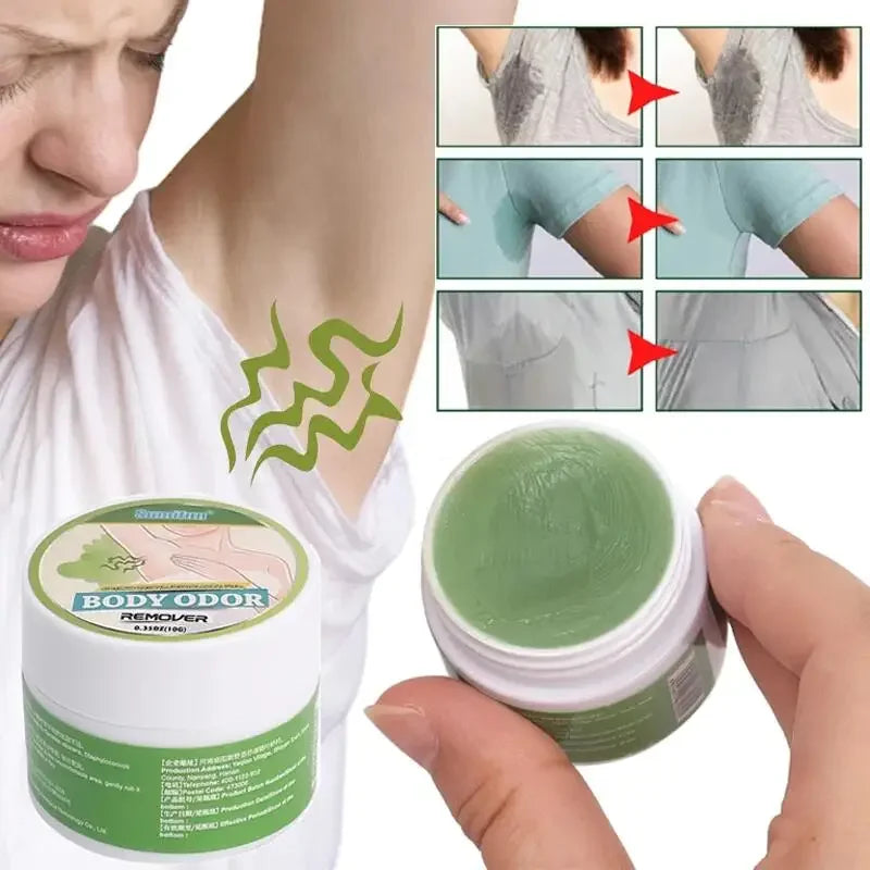 Body Odor Remove Cream Underarm Bad Smell Sweating Removal Armpit Refreshing Antiperspirant Lasting Aroma Deodorant Body Care Quake