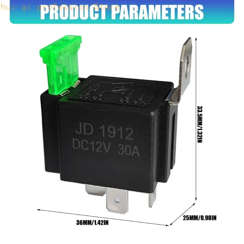 12V 30AMP Auto Relays Circuit Protector Universal Fuses Relays Switches For Automotive Electrical Component H8WE Quake