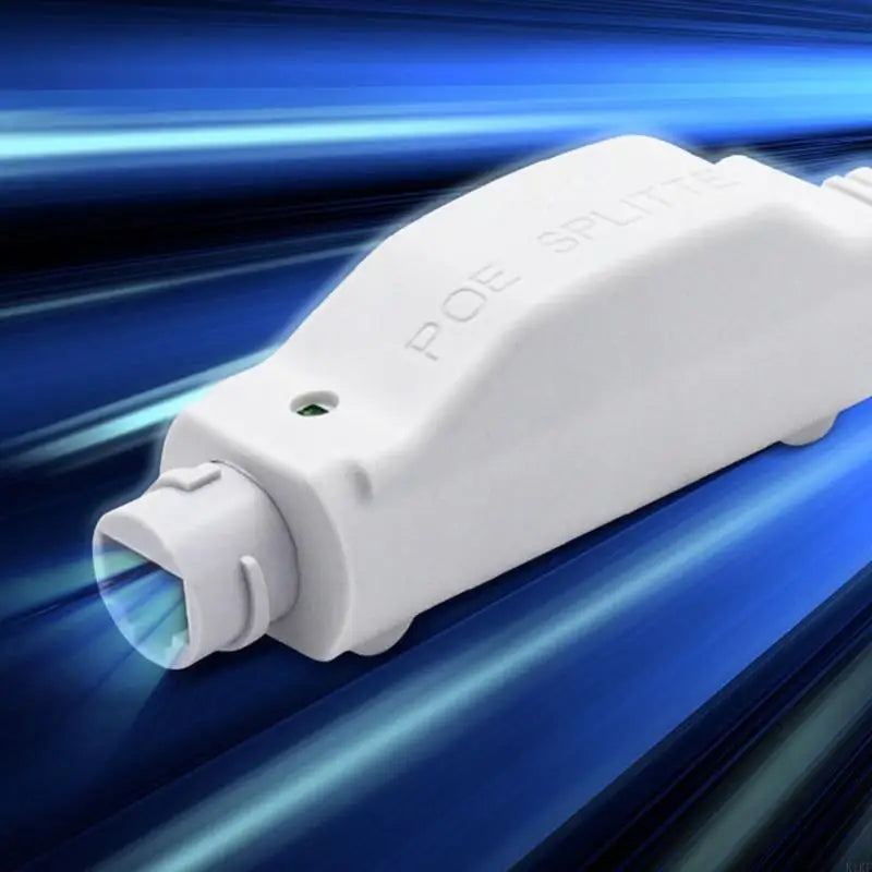 Outdoor Waterproof POE Splitter Converts 48V To 12V IEEE802.3af Compliant With High Efficiency For Security Systems K1KF Quake