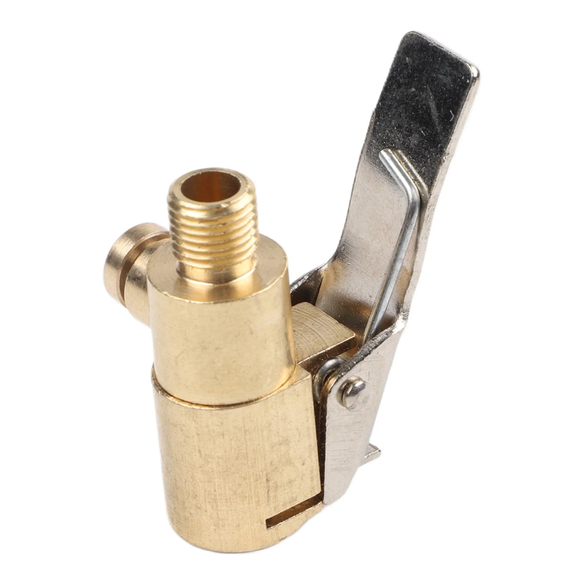 Portable Brass Inflatable Pump Valve Connector for Car Tyre Wheel Suitable for Industrial Route Systems and Car Garage Use Quake