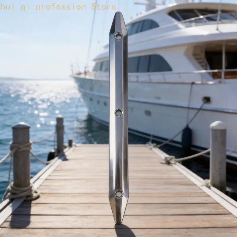 Boat Guard 316 Stainless Steel 12 Inch Rub Cover for Docking Wear Control and Marine Hardware Replacement Tasks Daily H8WE Quake