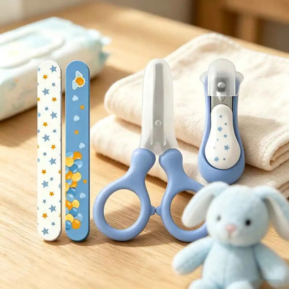 Storage Set Baby's Nail Clippers Kits baby nail trimmer Children's Care Tools For Kids Nail Clipper Scissors Nail Clippers Quake