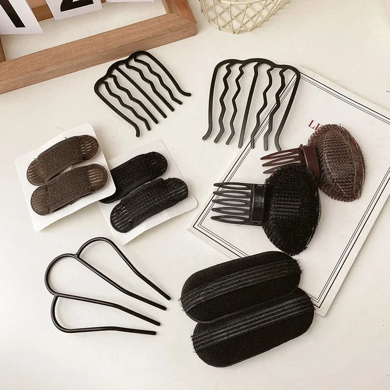 Hair Fluffy Clip Increased Hair Root Bangs Sponge Hair Base Bump Volume Hairs Puff Paste Insert Comb Styling Accessories Quake