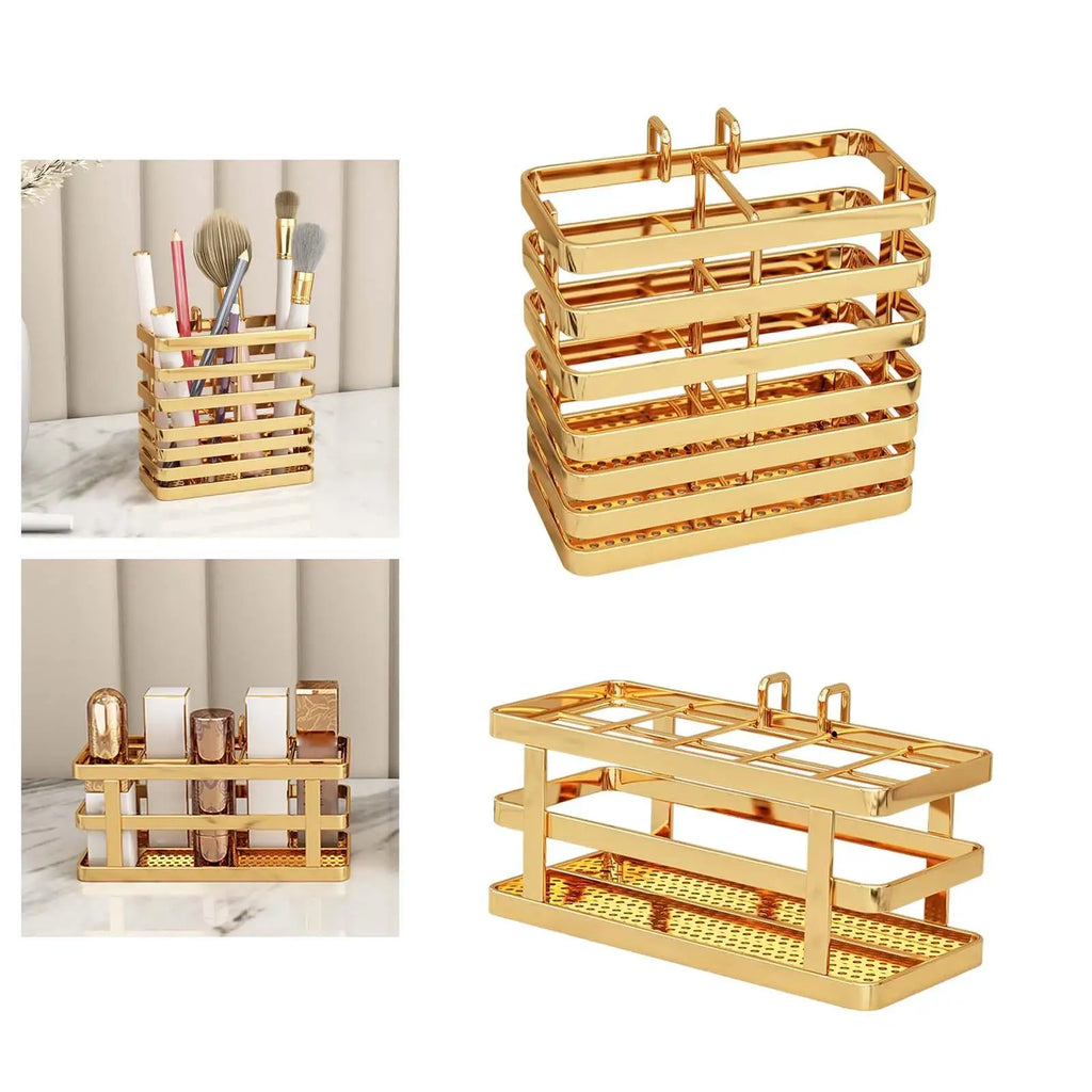 Makeup Organizer Cosmetics Storage Display Caddy Holder for Dresser Countertop for Girls Quake