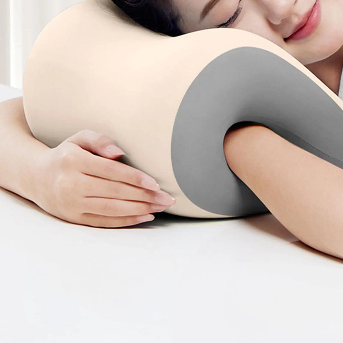 Portable Office Napping Pillow Removable Memory Foam Chair Cushion for Comfortable Power Nap Quake