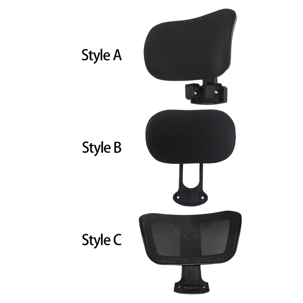 Ergonomic Chair Headrest Adjustable Neck Support Cushion Office Chair Headrest Attachment Parts for Comfortable Sitting Quake
