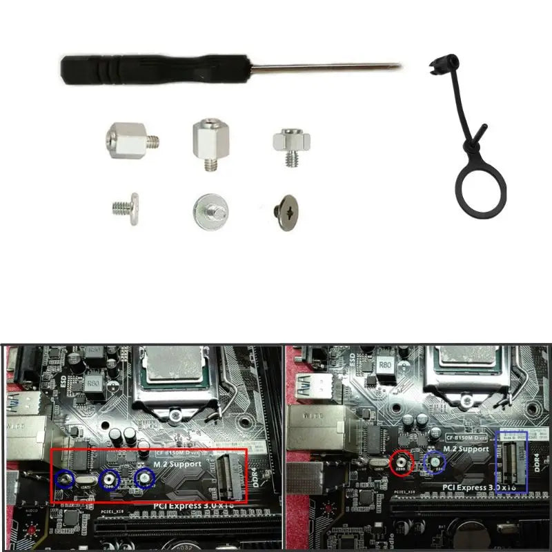 Hand Tool Screwdriver Stand Off Screwdriver Screw Nut Mounting For 13020 for M.2 SSD Motherboard K1KF Quake