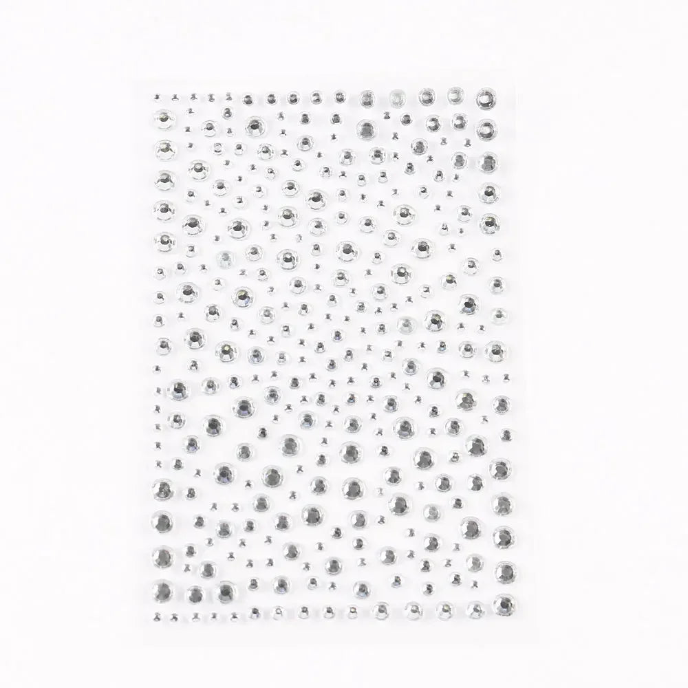 Rhinestone Face Jewels DIY Crystal Stickers – Festival & Party