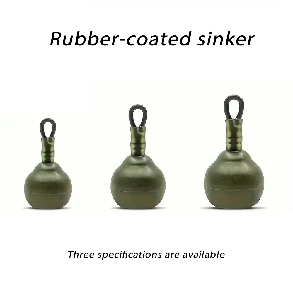 3Pcs Fishing Sinkers Weights Set, Fishing Accessories, Suitable for Carp Fishing, Multiple Sizes Available (14G/28G/52G) Quake