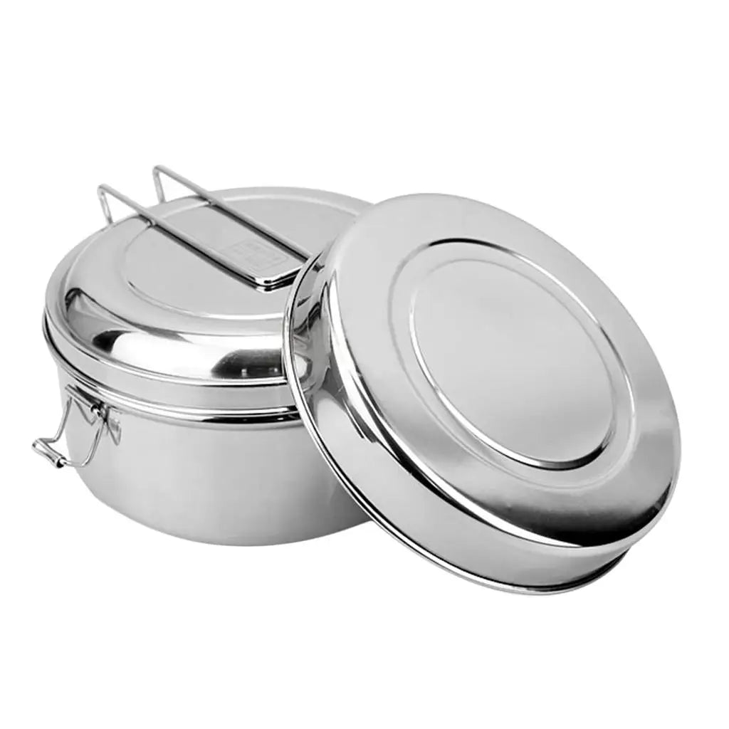 Stainless Steel Portable Fruit Container for Travel Camping, Warm or Cool at College, University, Office, , Quake