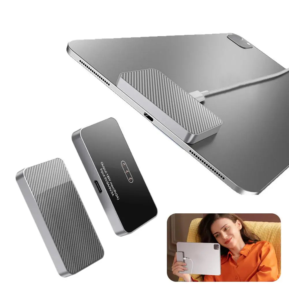 Magnetic Smart Connector Charger for iPad Pro 11"/13" Aluminum Alloy Fast Charging Module with Protective Case Accessories Quake