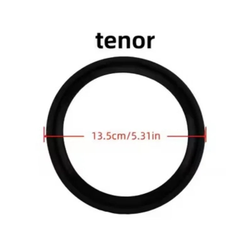 Saxophone Mute Rings for Baritone,Alto,Soprano Saxophones, Saxophone Mute Silencer,Along with Bell Protection Covers And Pads Quake tenor