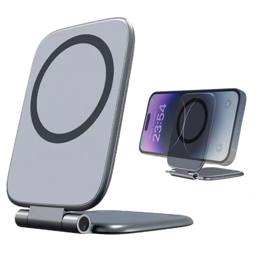 Magnetic Phone Holder Foldable Shockproof Phone Stand with Adjustable Viewing Angle Car Navigation Phone Mount Quake