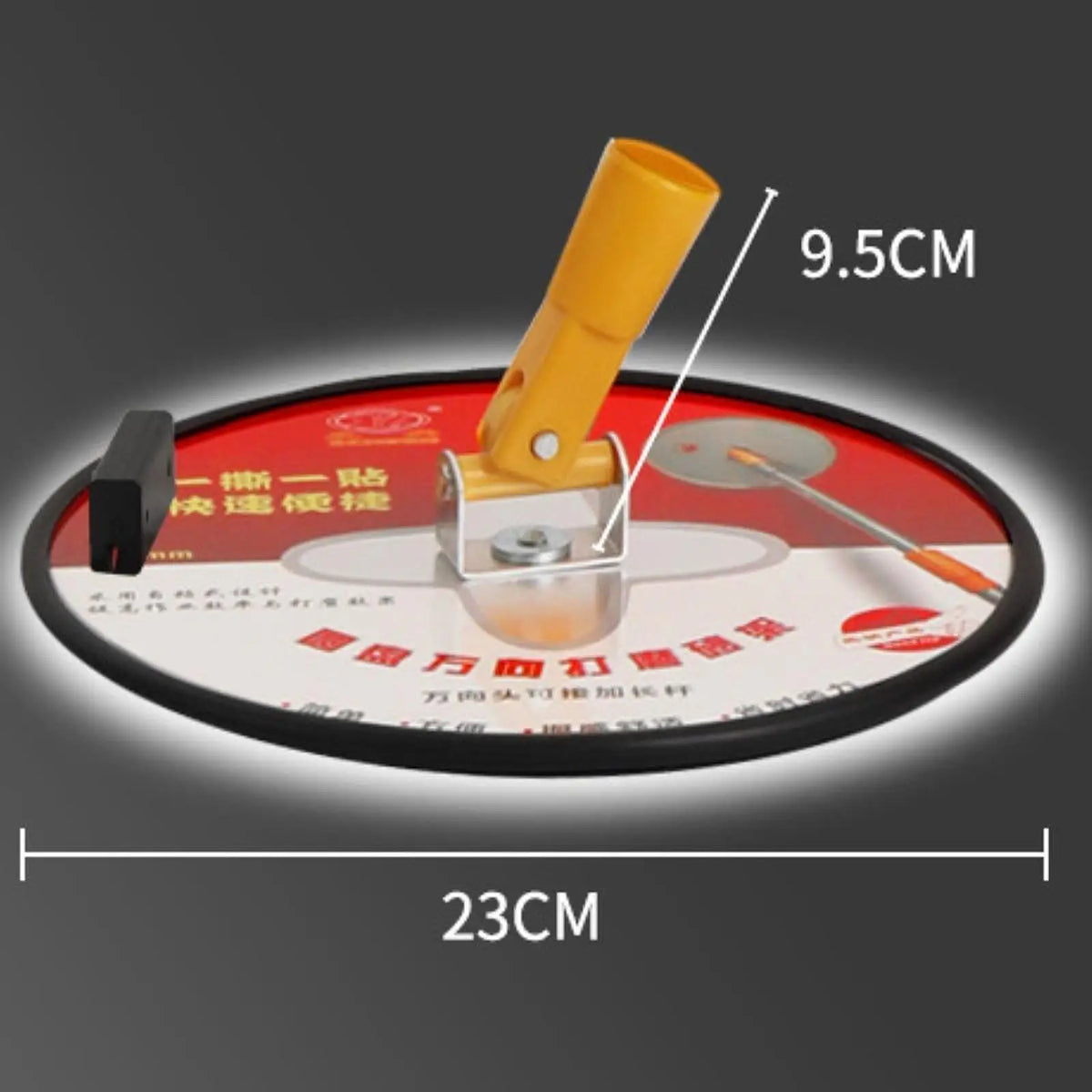 Drywall Pole Sander 360 Degree Rotatable Hand Tool Handheld Drywall Polishing Sanding Tool for Ceilings Painting Projects Quake