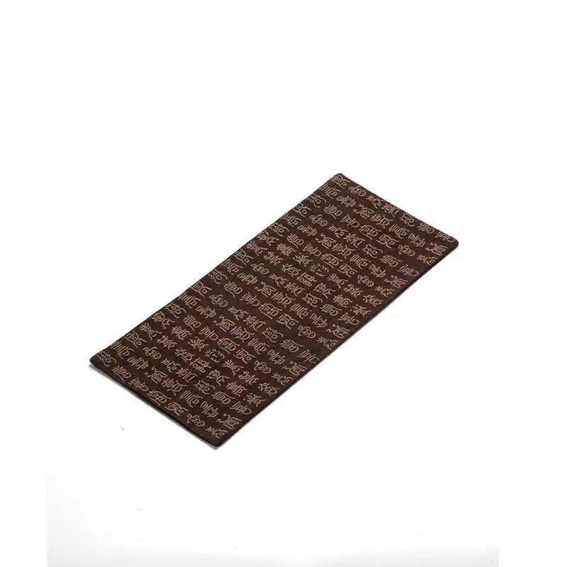 Tie-dye Ancient Seal Script Tea Mat Dry Bubble Waterproof Mat Tea Mat Table Tea Table Tea Towel Quake