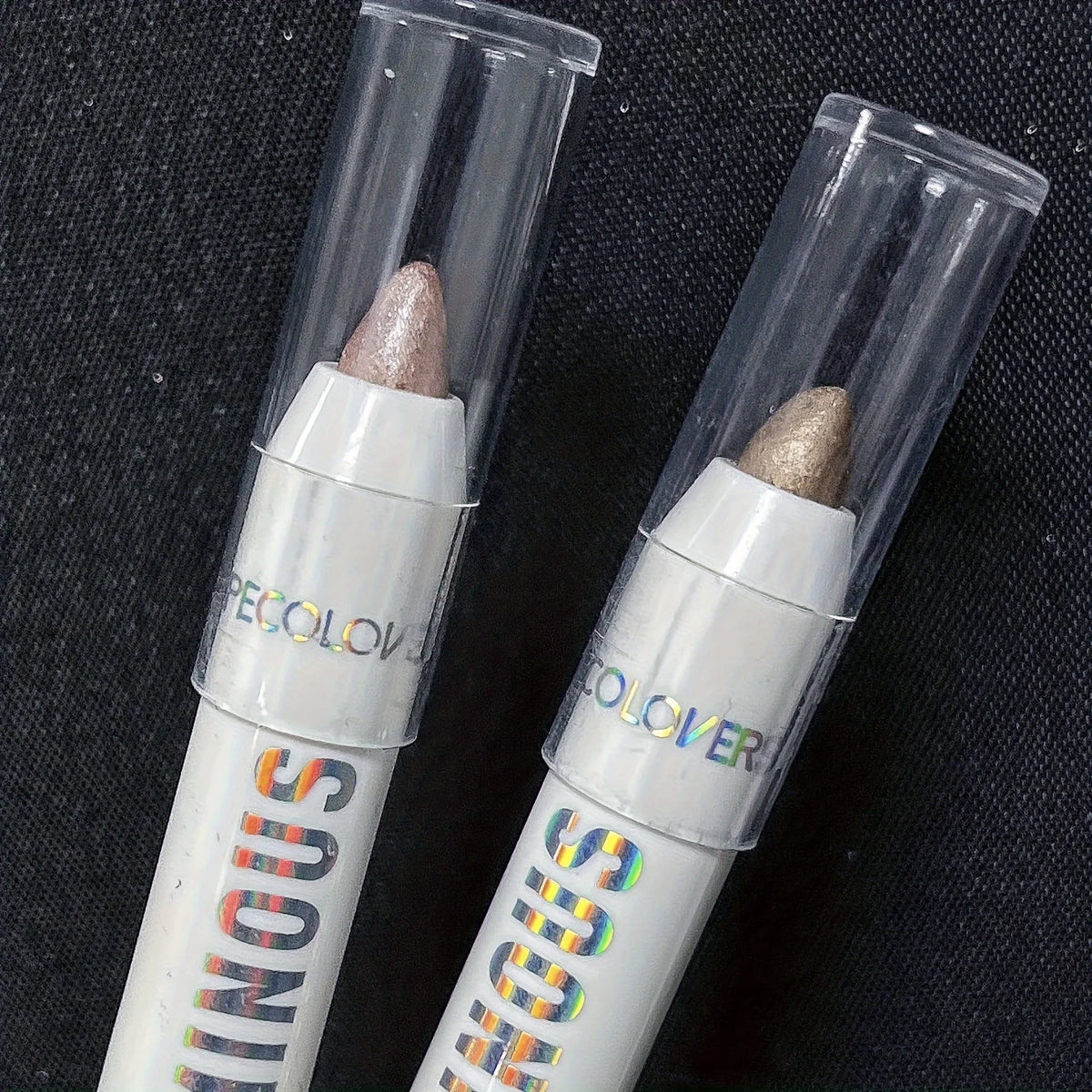 Waterproof Eyeshadow Stick with 9 Pearlescent Shades: Metallic Glitter, Long-Lasting for Bold or Natural Eye Makeup Quake
