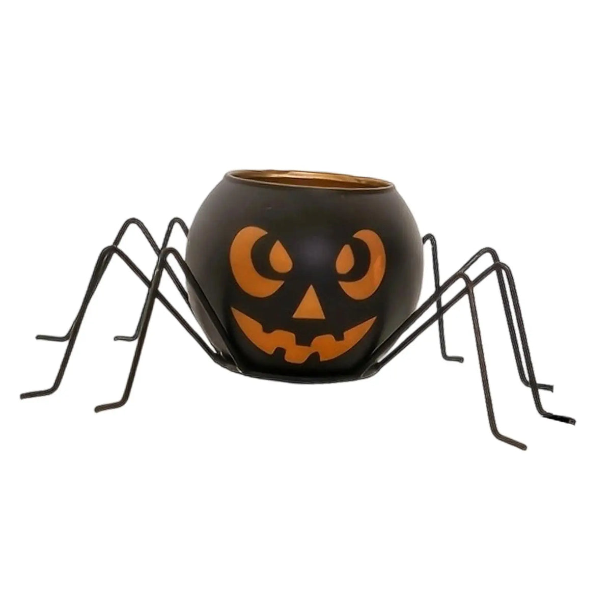 Halloween Candle Holder Candlestick Decoration Creative Gift Candles Stand for Table Centerpiece Farmhouse Valentine's Day Quake StyleA20cmx8cm