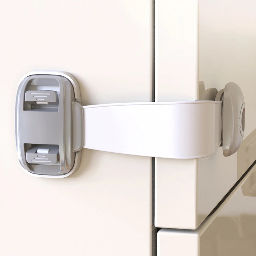 3pcs/lot Children Security Protector Baby Care Multi-function Child Baby Safety Lock Cupboard Cabinet Door Drawer Safety Locks Quake