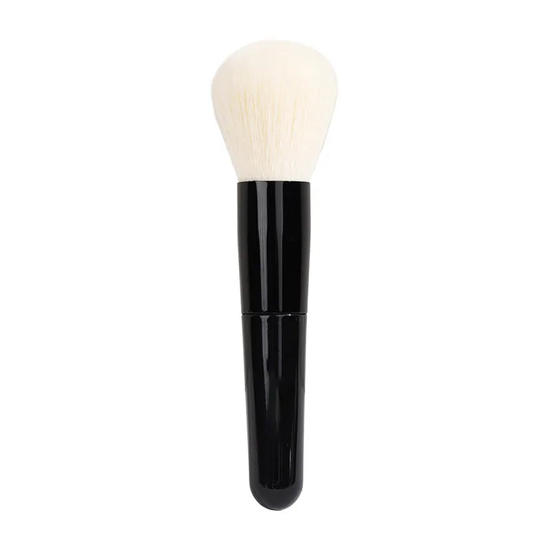 Professional Highlighter Brush Partial Face Powder Brush Foundation Blush Makeup Brush Portable Cosmetic Beauty Tools Quake Black