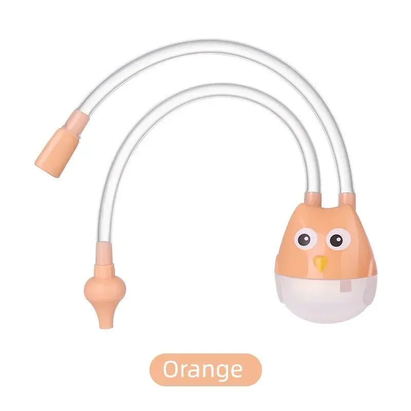 Cleaner for Infant Anti Reflux Baby Nasal Aspirator Mouth Suction Type Silicone Booger Suction PipeNasal Absorption Quake