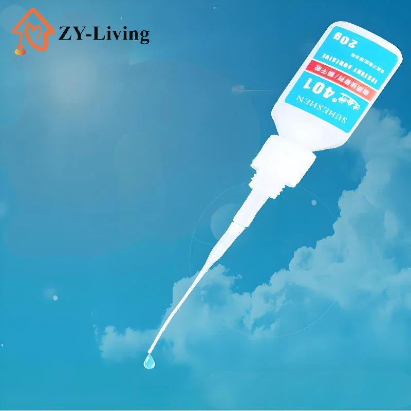 100pcs/lot 7cm Glue Tips Plastic Glue Micro-Tips Glue Extender Precision CA Glue Applicator Quake